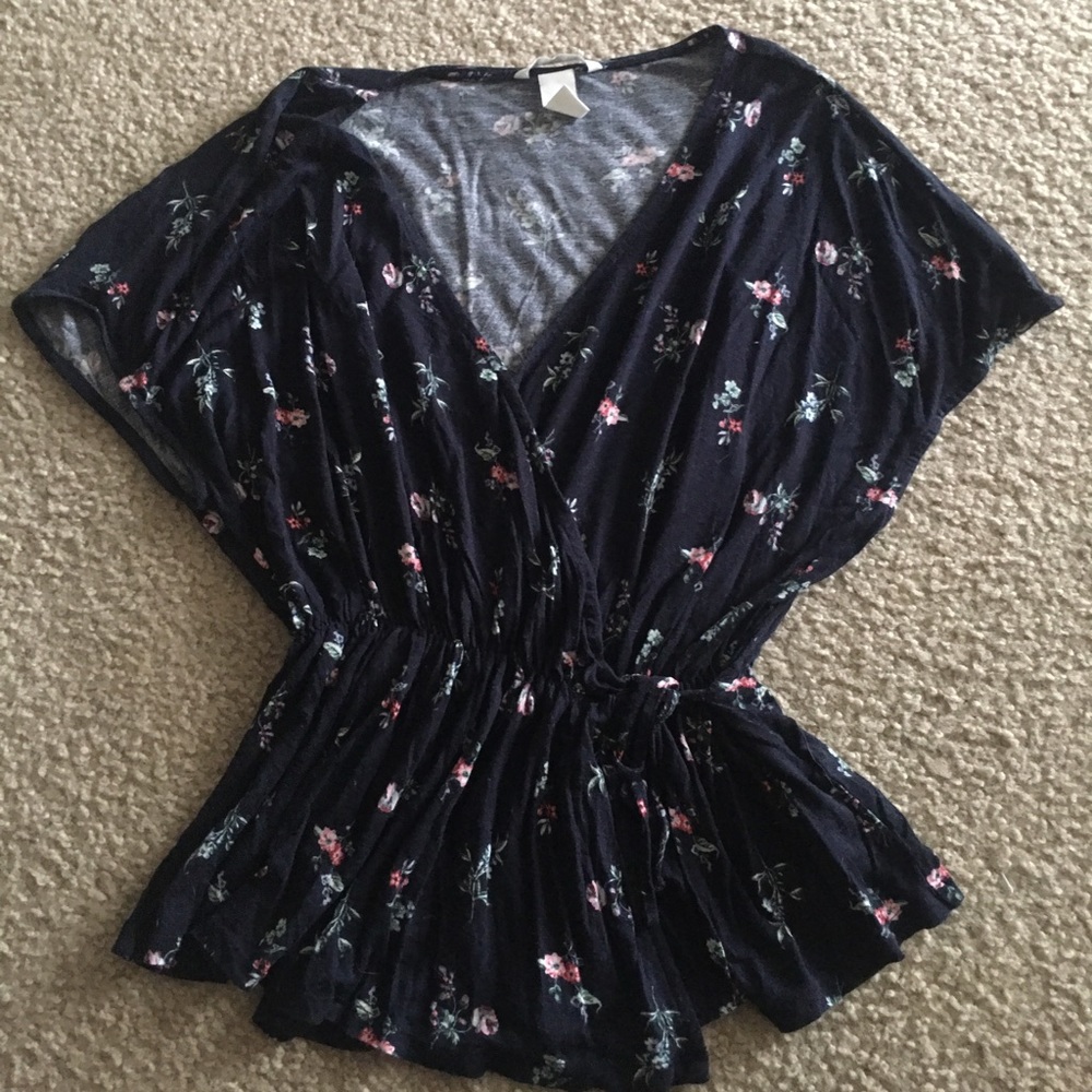 Wrap blouse
